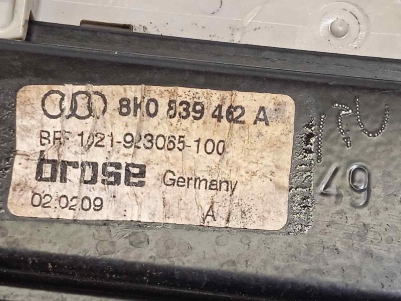 Recambio de elevalunas trasero derecho para audi s4 avant (8k5) 3.0 tfsi referencia OEM IAM 8K0839462A  8K0959812A