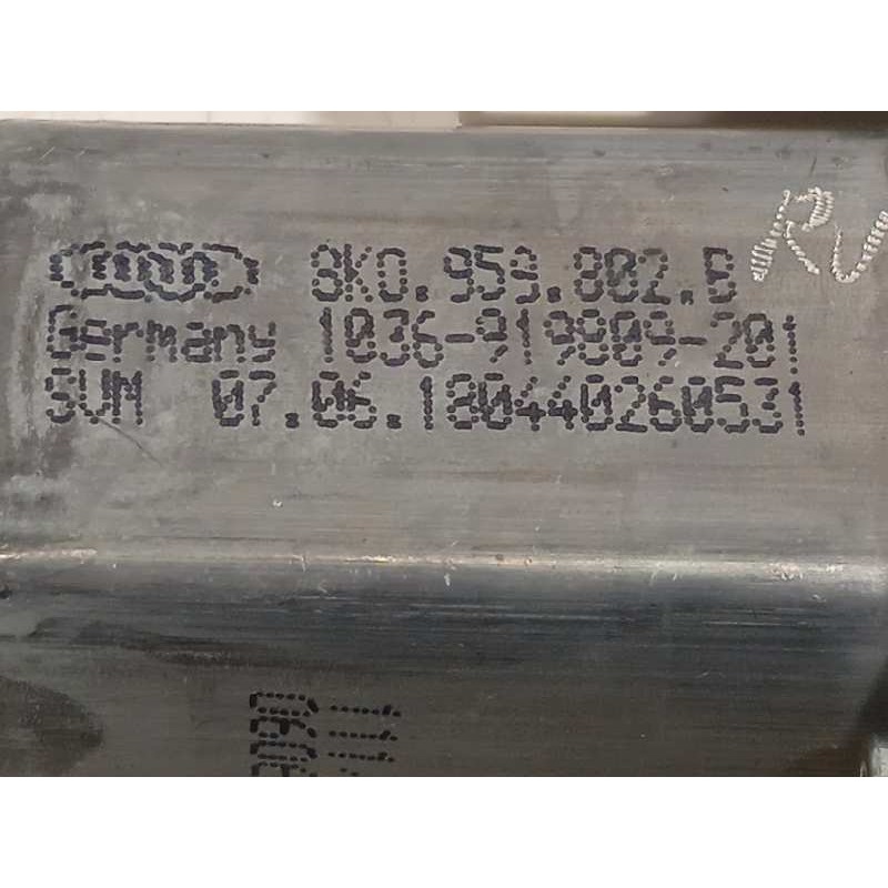 Recambio de elevalunas delantero derecho para audi q3 (8ug) sport edition referencia OEM IAM 8U0837462  8K0959802B