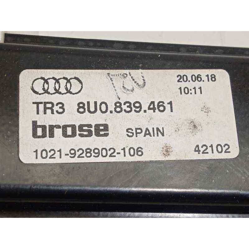 Recambio de elevalunas trasero izquierdo para audi q3 (8ug) sport edition referencia OEM IAM 8U0839461  8K0959811A