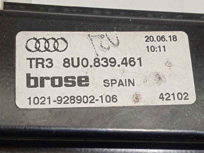 Recambio de elevalunas trasero izquierdo para audi q3 (8ug) sport edition referencia OEM IAM 8U0839461  8K0959811A