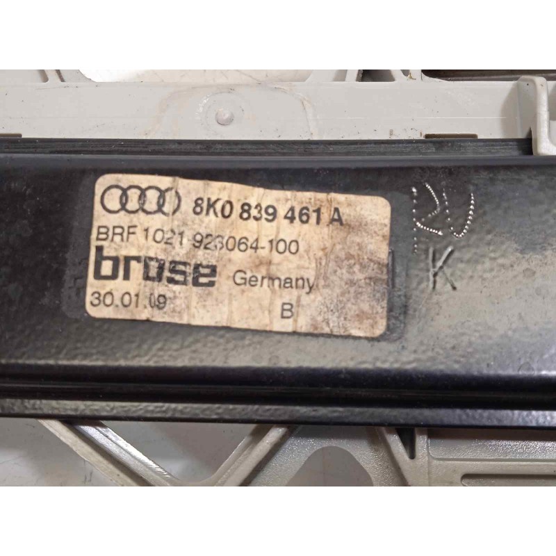 Recambio de elevalunas trasero izquierdo para audi s4 avant (8k5) 3.0 tfsi referencia OEM IAM 8K0839461A  8K0959811A