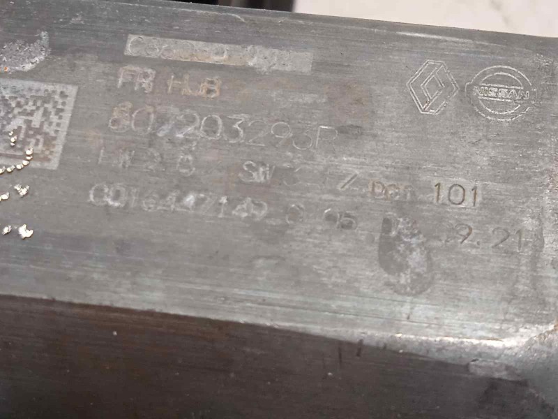 Recambio de elevalunas delantero derecho para renault captur ii referencia OEM IAM 807203293R  