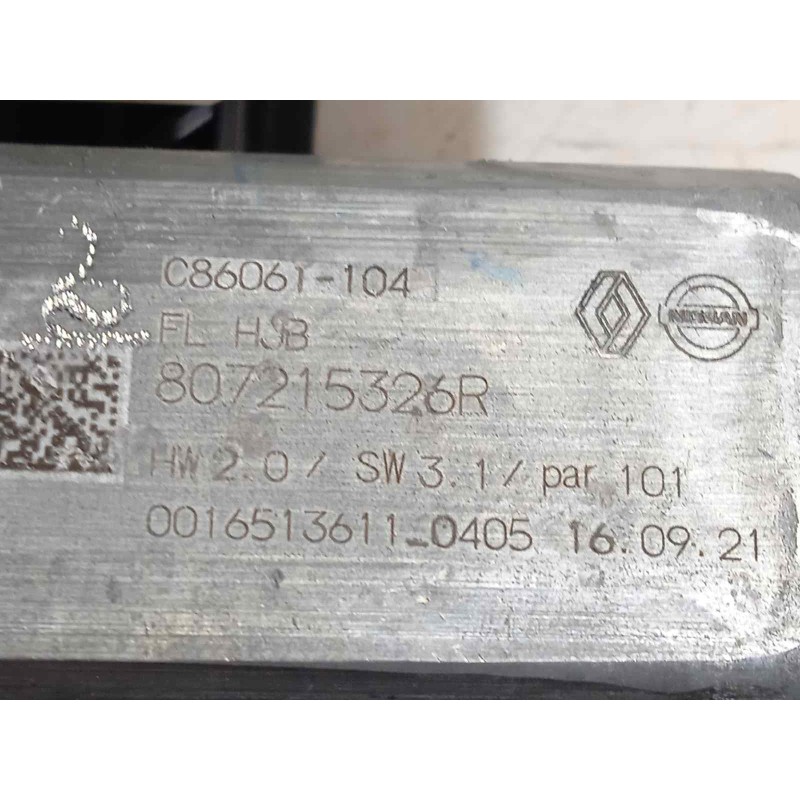 Recambio de elevalunas delantero izquierdo para renault captur ii referencia OEM IAM 807215326R  
