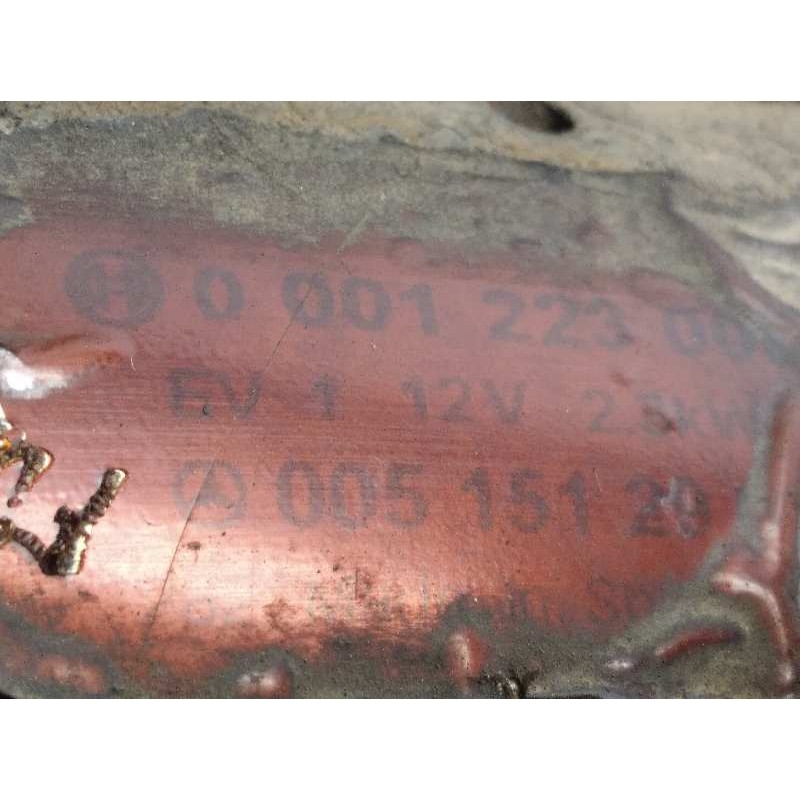 Recambio de motor arranque para mercedes-benz clase m (w163) 270 cdi (163.113) referencia OEM IAM A0051512901  0001223005