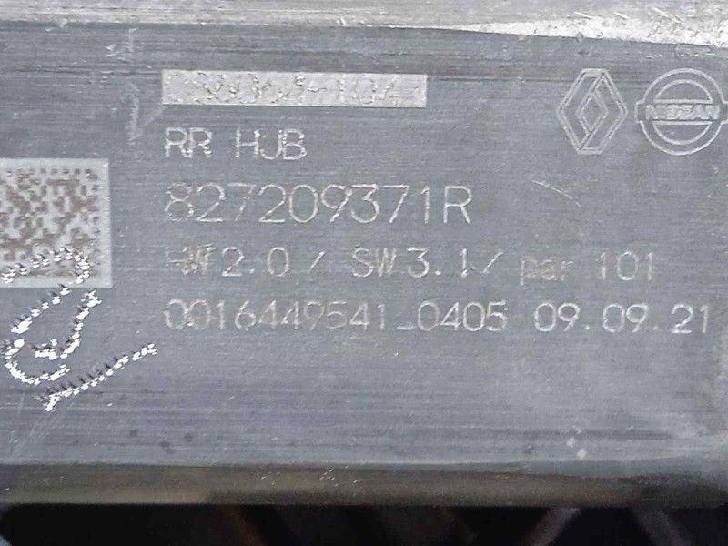 Recambio de elevalunas trasero derecho para renault captur ii referencia OEM IAM 827209371R  