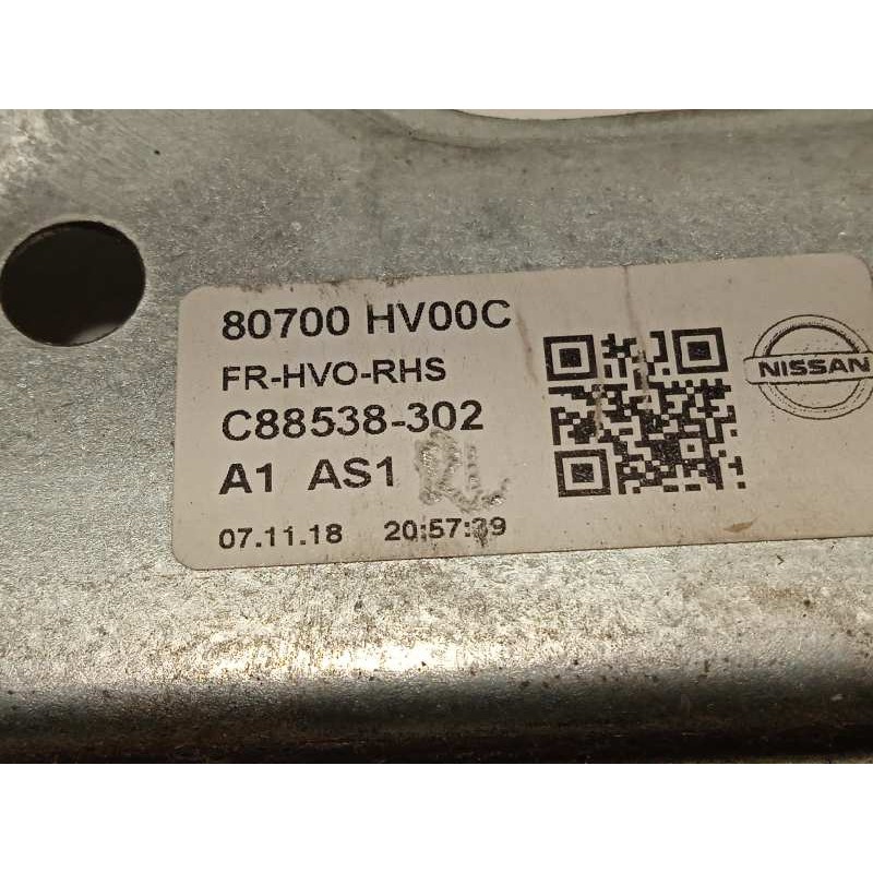 Recambio de elevalunas delantero derecho para nissan qashqai (j11) acenta referencia OEM IAM 80700HV00C  