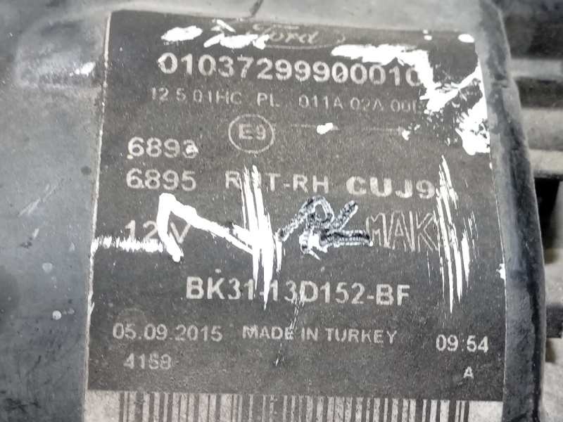 Recambio de faro derecho para ford transit custom kasten 310 l1 referencia OEM IAM BK3113D152BF  