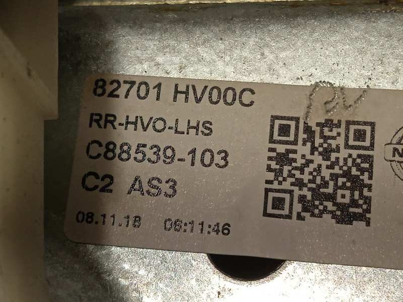 Recambio de elevalunas trasero izquierdo para nissan qashqai (j11) acenta referencia OEM IAM 82701HV00C  