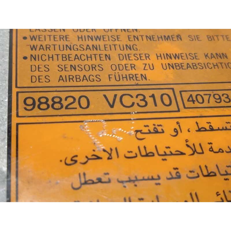 Recambio de centralita airbag para nissan patrol gr (y61) 3.0 16v turbodiesel cat referencia OEM IAM 98820VC310  