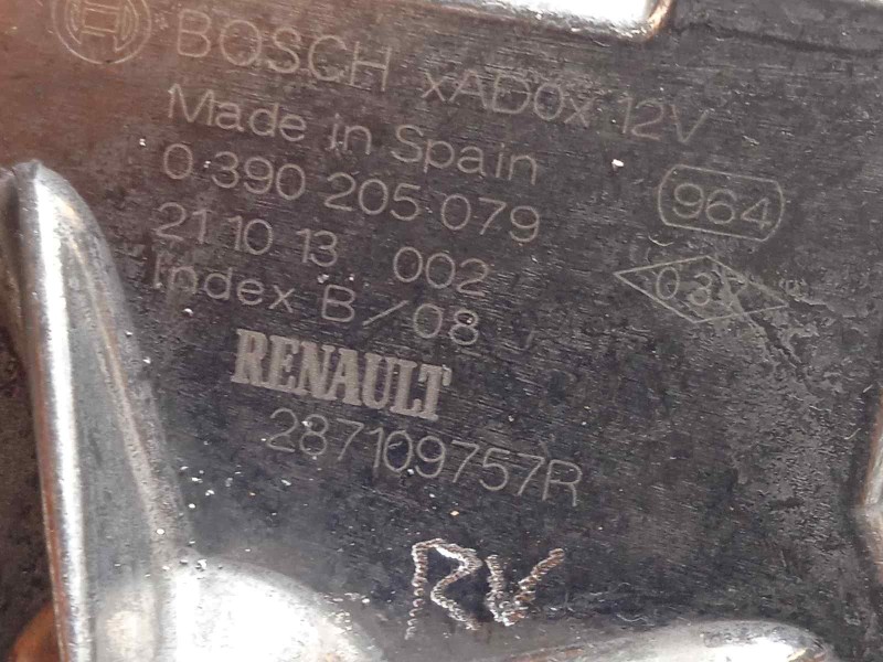 Recambio de motor limpia trasero para renault captur ii referencia OEM IAM 287109757R  0390205079