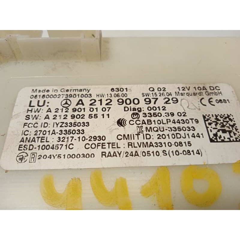 Recambio de modulo electronico para infiniti q30 2.2d premium referencia OEM IAM A2129009729  2129009729