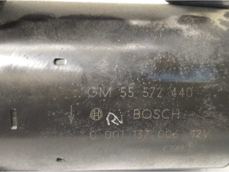 Recambio de motor arranque para opel adam 1.4 16v referencia OEM IAM 55572440  0001137006