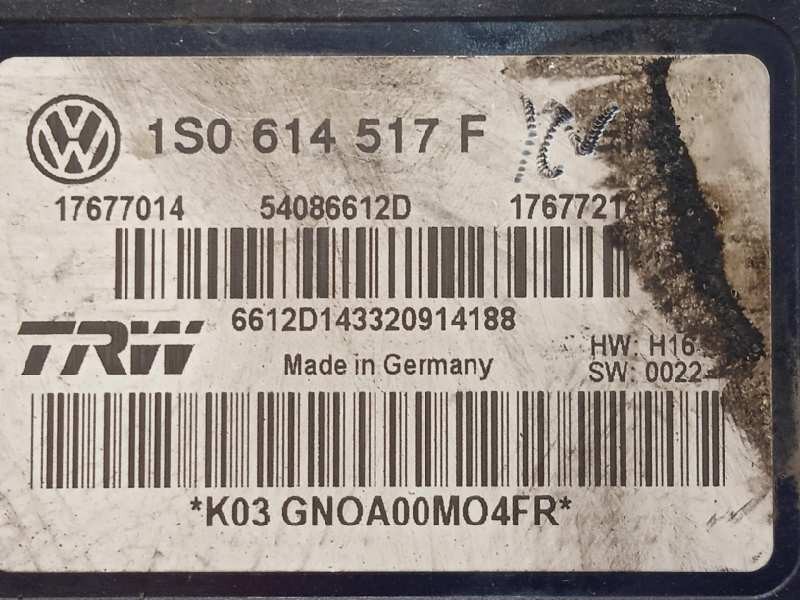 Recambio de abs para seat toledo (kg3) 1.6 tdi referencia OEM IAM 1S0614517F 17677214B 54086612D