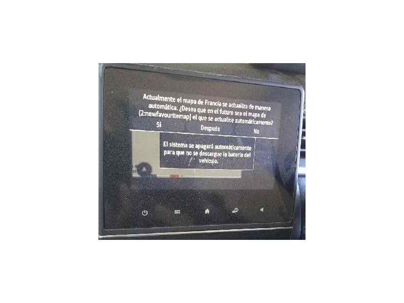 Recambio de pantalla multifuncion para renault captur ii referencia OEM IAM 280342895R  