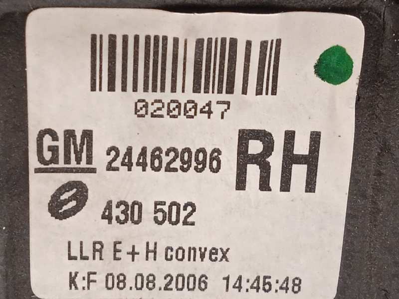 Recambio de retrovisor derecho para opel astra h ber. 1.6 16v referencia OEM IAM 24462996  