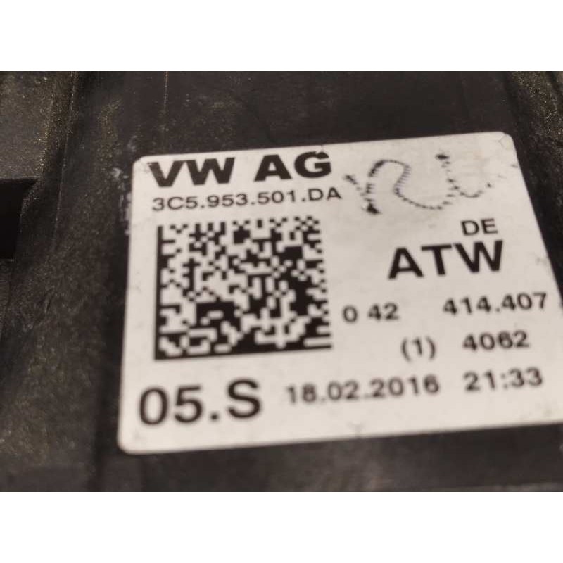 Recambio de mando intermitentes para volkswagen cc (358) basis bluemotiontech referencia OEM IAM 3C5953501DA  
