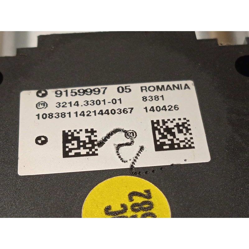 Recambio de interruptor para bmw serie 7 (f01/f02) 740i referencia OEM IAM 9159997  61319159997