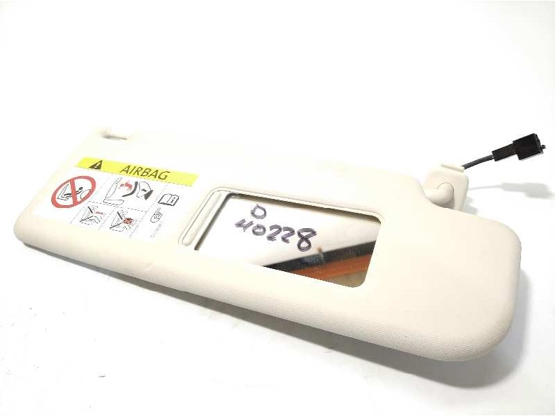 Recambio de parasol derecho para volkswagen cc (358) basis bluemotiontech referencia OEM IAM 1K0857552  