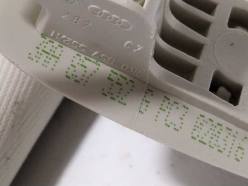 Recambio de parasol derecho para volkswagen cc (358) basis bluemotiontech referencia OEM IAM 1K0857552  