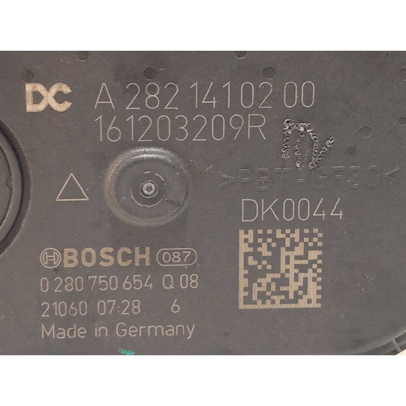 Recambio de caja mariposa para renault arkana 1.3 referencia OEM IAM 161203209R 0280750654 A2821410200