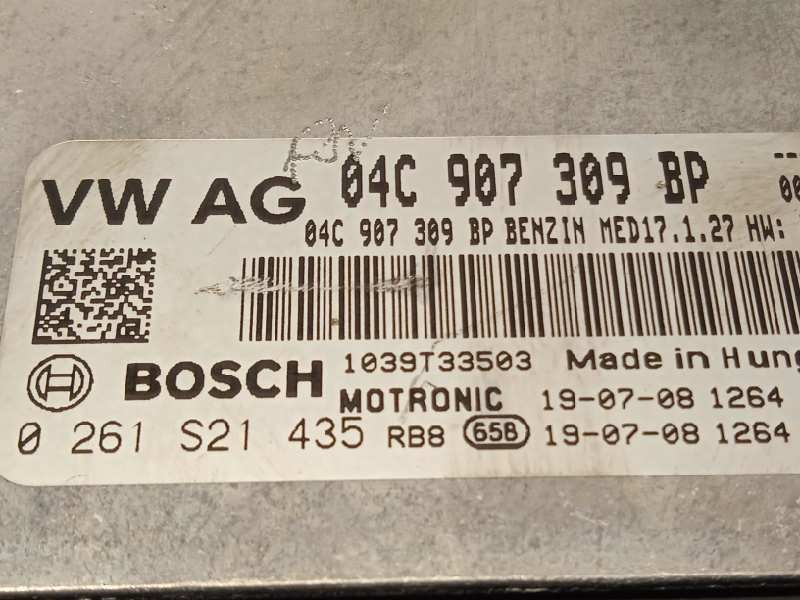 Recambio de centralita motor uce para seat ibiza (kj1) fr referencia OEM IAM 04C907309BP  0261S21435