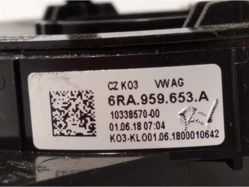 Recambio de anillo airbag para seat arona 1.0 tsi referencia OEM IAM 6RA959653A  1033857000