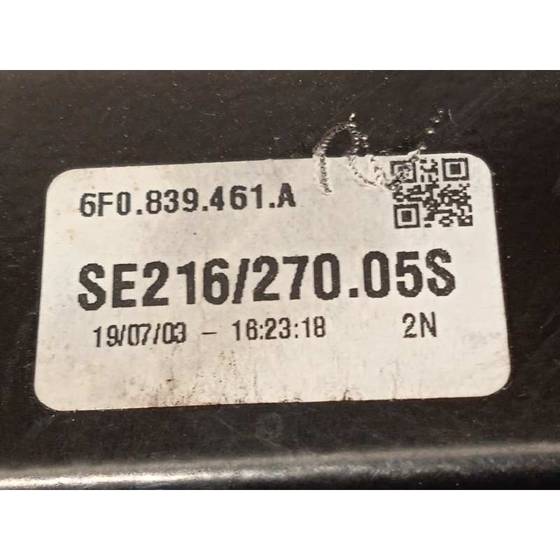 Recambio de elevalunas trasero izquierdo para seat ibiza (kj1) fr referencia OEM IAM 6F0839461A  5Q0959407