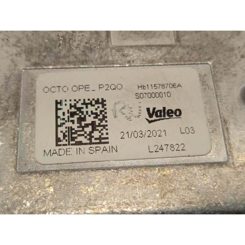 Recambio de centralita led derecha para opel mokka x referencia OEM IAM L247822 HB1578706A S07000010