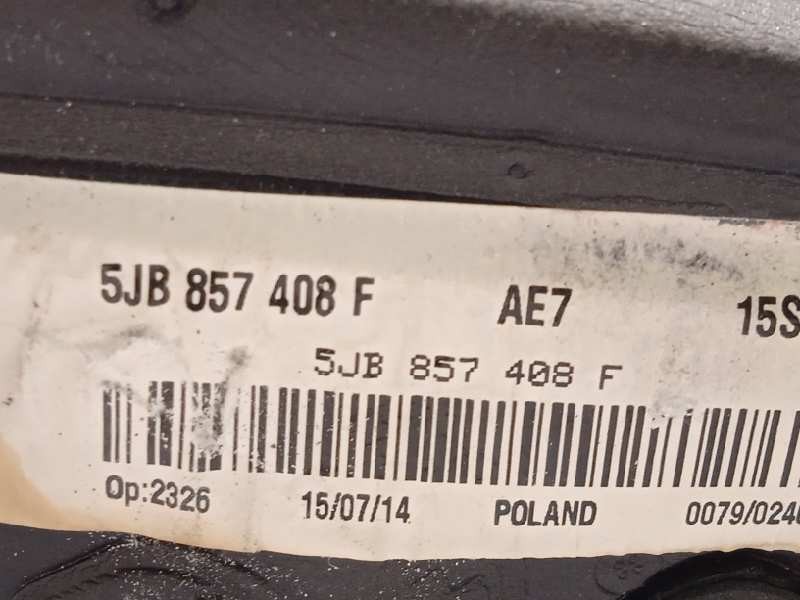 Recambio de retrovisor derecho para seat toledo (kg3) 1.6 tdi referencia OEM IAM 5JB857408F 5JB857508C 5JB857508C9B9