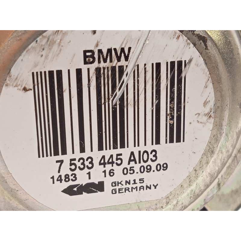 Recambio de transmision trasera izquierda para bmw serie 1 berlina (e81/e87) 118d referencia OEM IAM 7533445  33217547075