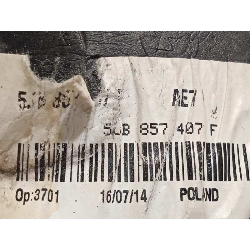 Recambio de retrovisor izquierdo para seat toledo (kg3) 1.6 tdi referencia OEM IAM 5JB857407F 5JB857507C 5JB857507C9B9