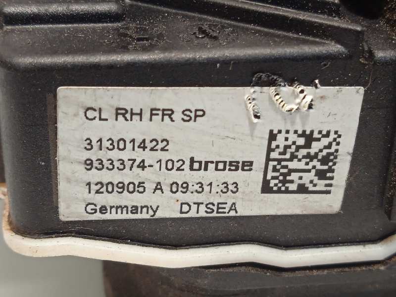 Recambio de cerradura puerta delantera derecha para volvo v40 kinetic referencia OEM IAM 31301422  