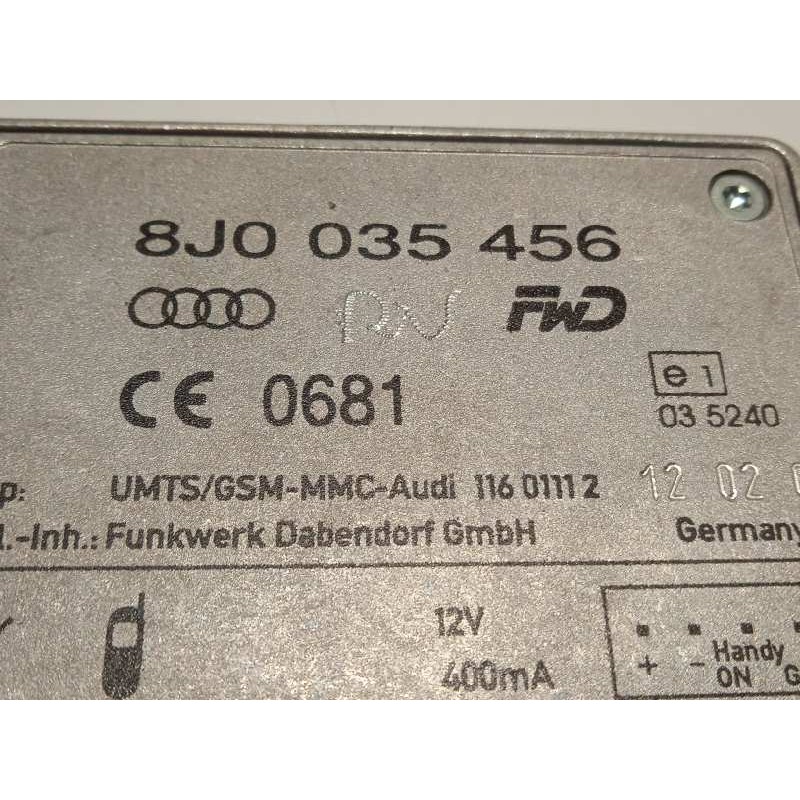 Recambio de antena para audi a5 coupe (8t) 2.7 tdi referencia OEM IAM 8J0035456  