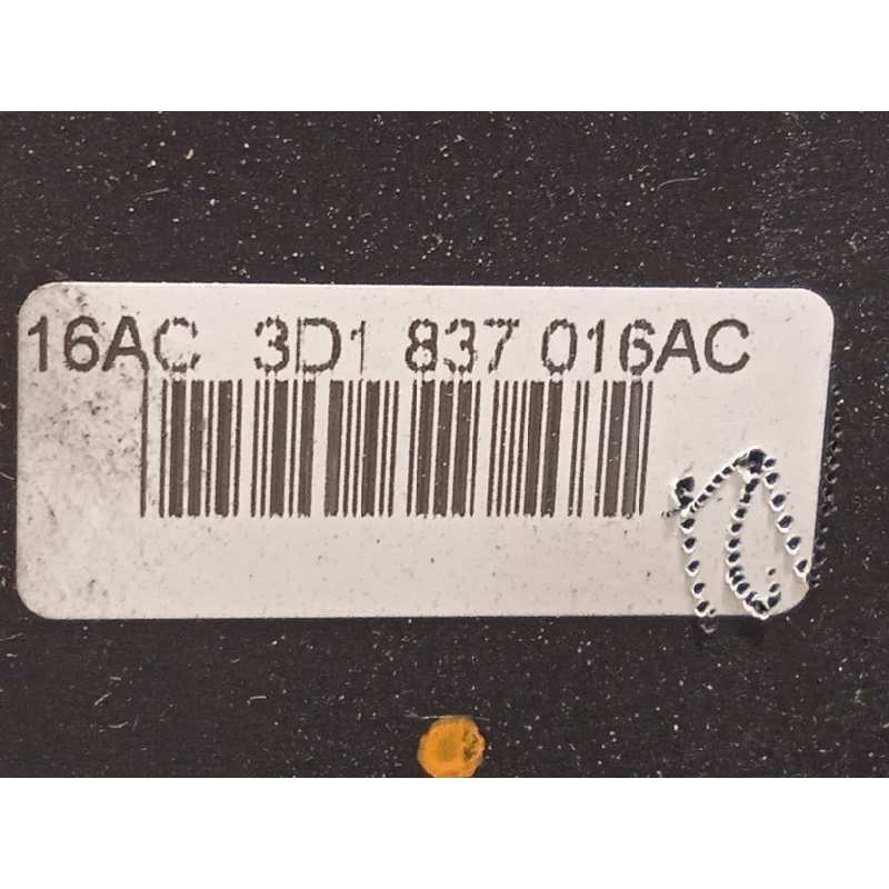 Recambio de cerradura puerta delantera derecha para volkswagen touran (1t2) 1.9 tdi referencia OEM IAM 3D1837016AC  