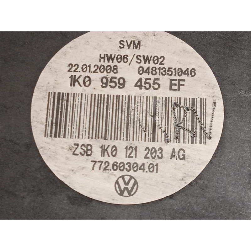 Recambio de electroventilador para volkswagen touran (1t2) 1.9 tdi referencia OEM IAM 1K0121205AA 1K0121207AS 1K0959455EF