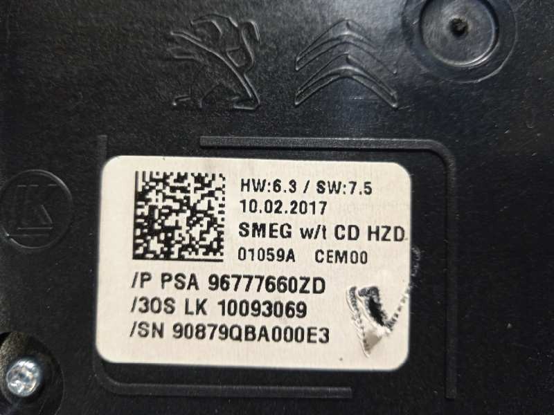 Recambio de mando multifuncion para peugeot 308 style referencia OEM IAM 96777660ZD  