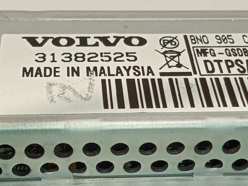 Recambio de pantalla multifuncion para volvo v40 kinetic referencia OEM IAM 31382525  