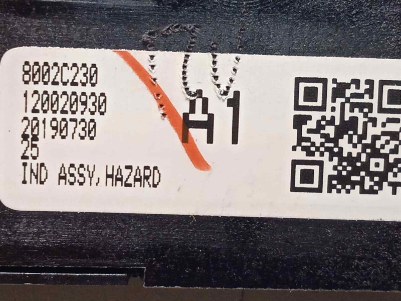 Recambio de mando multifuncion para mitsubishi eclipse cross motion 2wd referencia OEM IAM 8002C230  