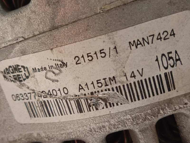 Recambio de alternador para opel corsa d cosmo referencia OEM IAM 063377424010  A115IM