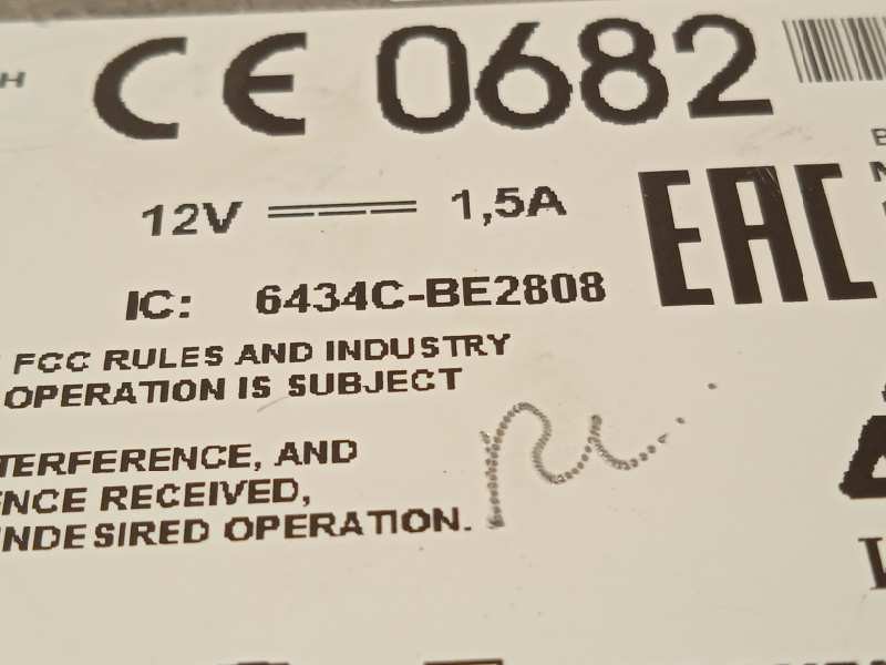 Recambio de modulo electronico para toyota gt 86 sport referencia OEM IAM 6434CBE2808  