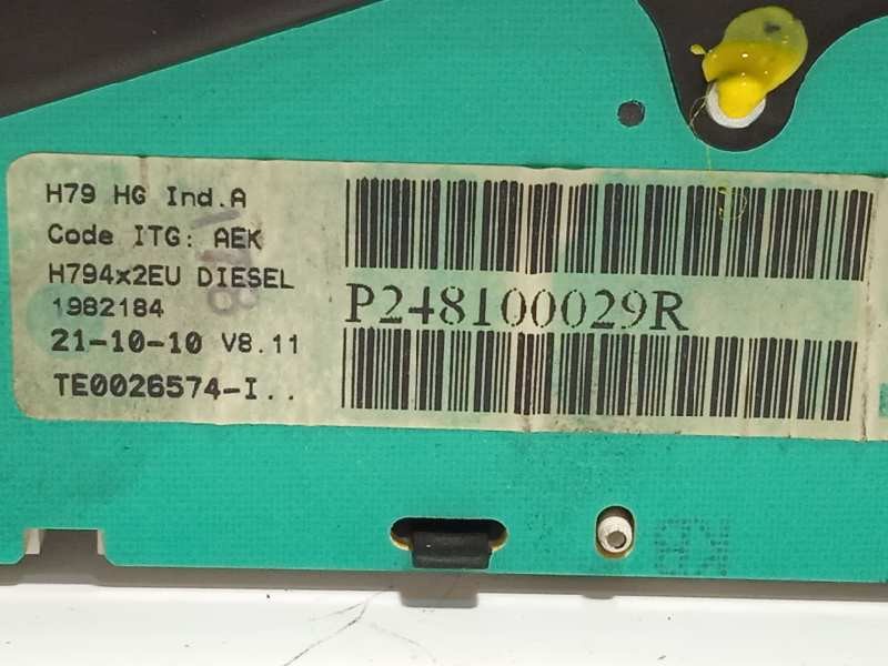 Recambio de cuadro instrumentos para dacia duster 1.5 dci diesel cat referencia OEM IAM P248100029R  248100029R