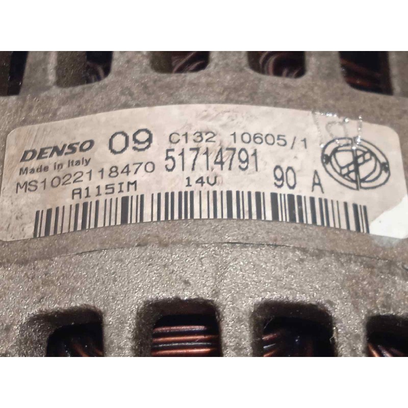 Recambio de alternador para lancia musa (184) 1.4 cat referencia OEM IAM 51714791  MS102218470