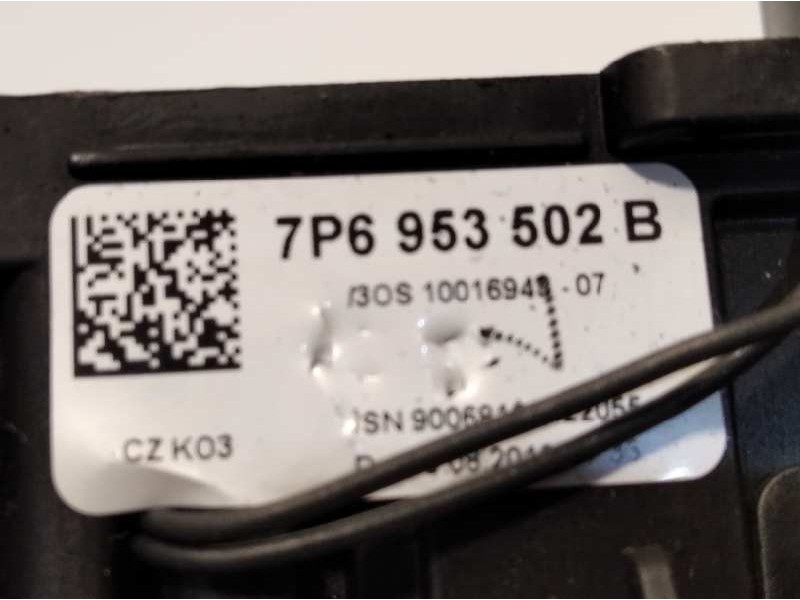 Recambio de mando intermitentes para volkswagen touareg (7p5) 3.0 v6 tdi referencia OEM IAM 7P6953502B  7P6953507Q