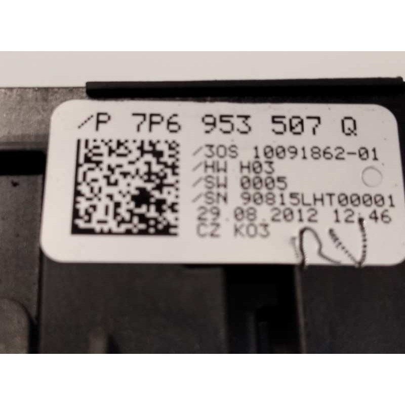 Recambio de mando intermitentes para volkswagen touareg (7p5) 3.0 v6 tdi referencia OEM IAM 7P6953502B  7P6953507Q