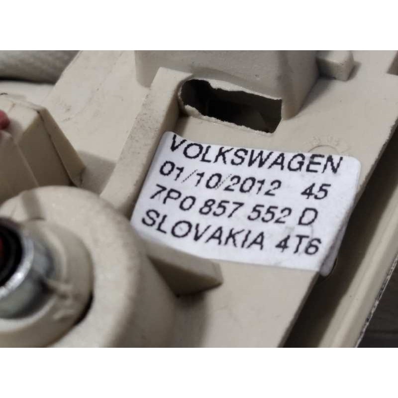 Recambio de parasol derecho para volkswagen touareg (7p5) 3.0 v6 tdi referencia OEM IAM 7P0857552D  7P0857552D4T6