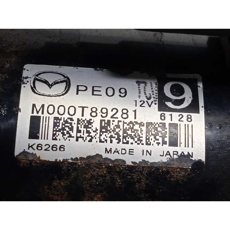 Recambio de motor arranque para mazda cx-5 2.0 cat referencia OEM IAM M000T89281  PE0918400