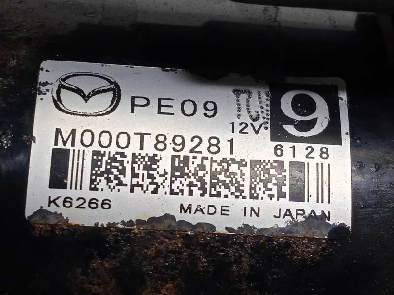 Recambio de motor arranque para mazda cx-5 2.0 cat referencia OEM IAM M000T89281  PE0918400