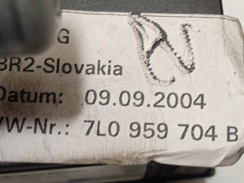Recambio de elevalunas trasero derecho para volkswagen touareg (7la) tdi v10 referencia OEM IAM 7L0038462A 3D0959794F 7L0959704B
