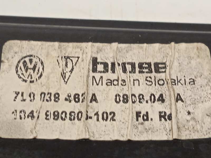 Recambio de elevalunas trasero derecho para volkswagen touareg (7la) tdi v10 referencia OEM IAM 7L0038462A 3D0959794F 7L0959704B