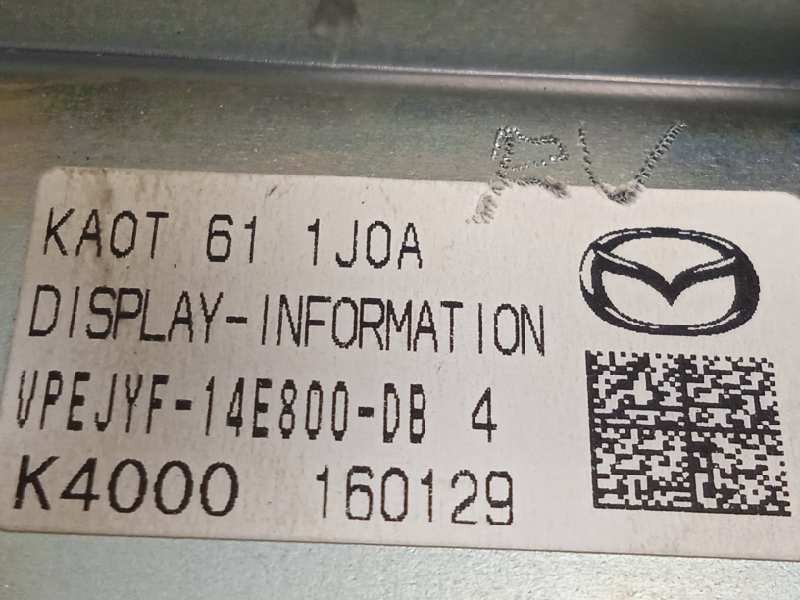 Recambio de pantalla multifuncion para mazda cx-5 2.0 cat referencia OEM IAM KA0T611J0A  KA0H669G0